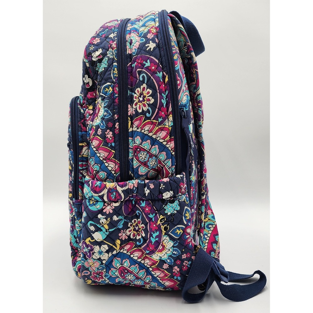 Vera Bradley Disney Backpack & Lunch Bunch Set Mickey Sensational Six Paisley - Picture 3 of 16
